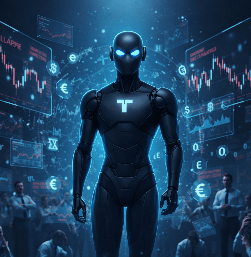 Humans panic, AI doesn’t